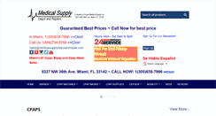Desktop Screenshot of medicalsupplydepotandrepairs.com